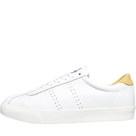 Buy Superga Womens 2843 Comfleau Trainers White Beige Gome