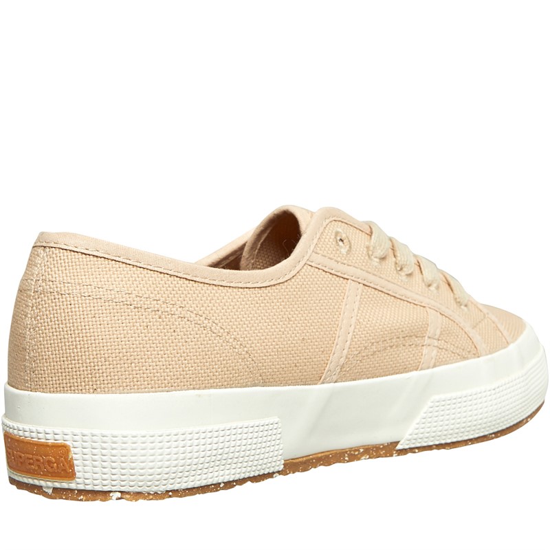 Superga Womens 2750 Organic Canvas Natural Dye Trainers Jack Fruit