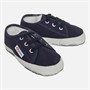 Superga Infant 4006 Baby Ecofur Canvas Trainers Blue