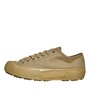 Superga Mens 2434 BK Sateen Canvas Trainers Beige
