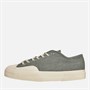 Superga Mens 2432 CSV Salt Pepper Canvas Trainers Light Grey Off White