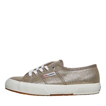 Superga Womens 2750 Lamew Trainers Light Gold