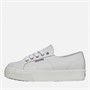 Superga Womens 2730 Nappa Canvas Trainers Optical White
