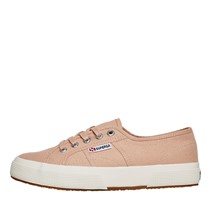 Superga Womens 2750 Cotu Classic Canvas Trainers Pink Blush/ Avorio