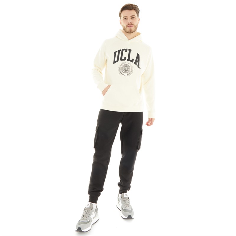 UCLA Mens Hoodie Whisper White