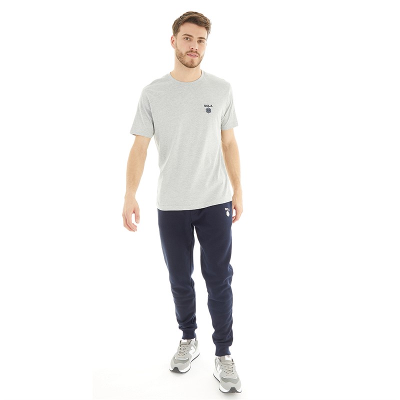 UCLA Mens T-Shirt Light Grey Marl