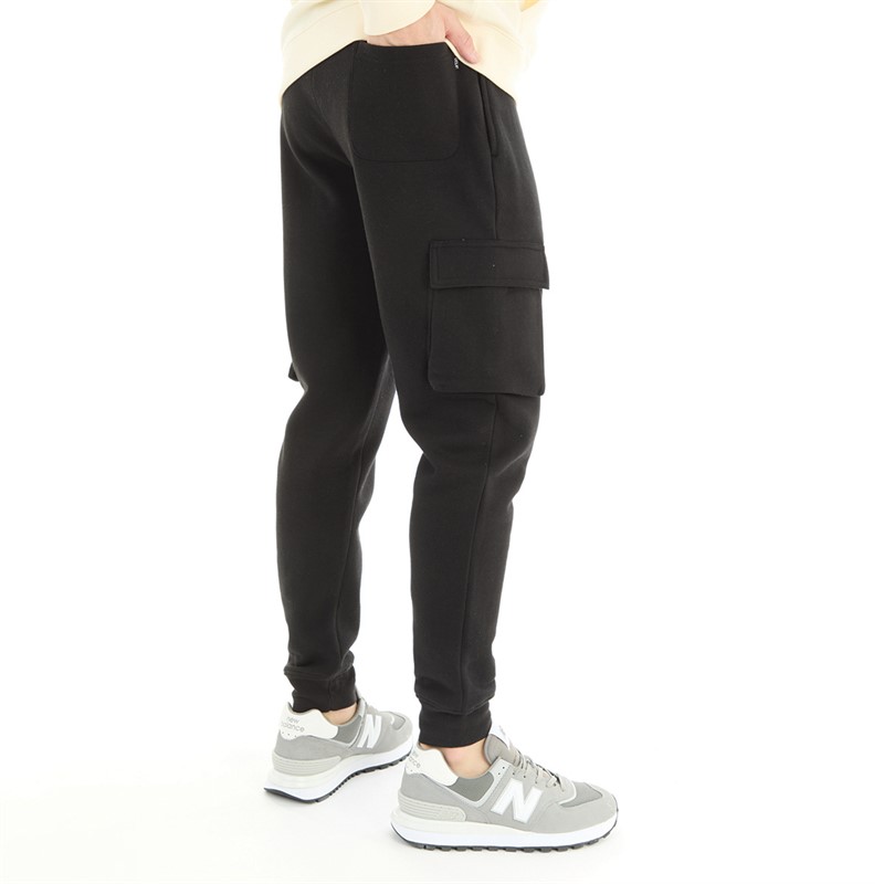 UCLA Mens Cargo Joggers Black