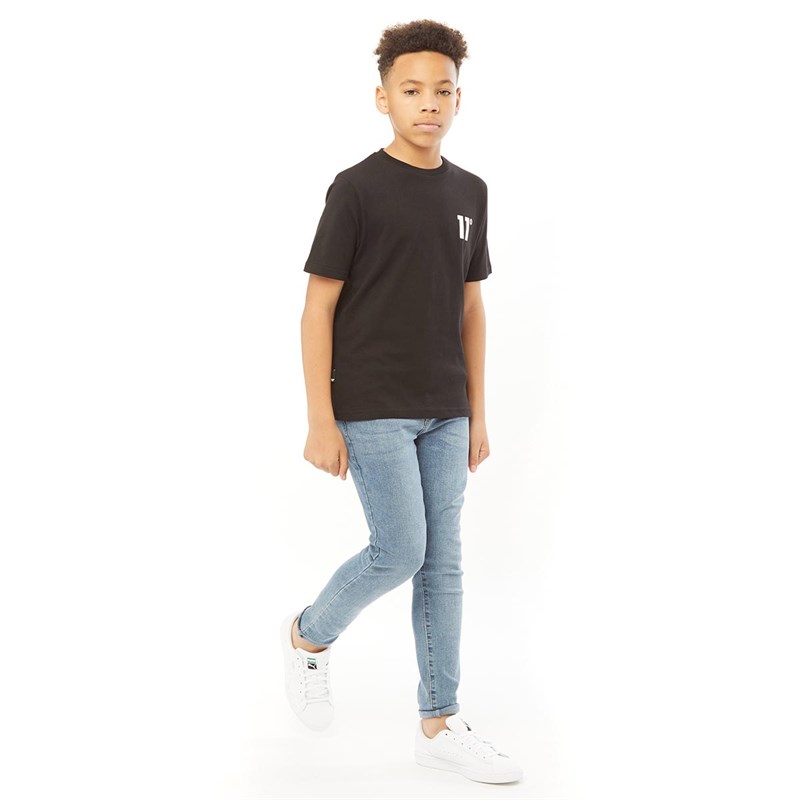11 Degrees Boys Core T-Shirt Black