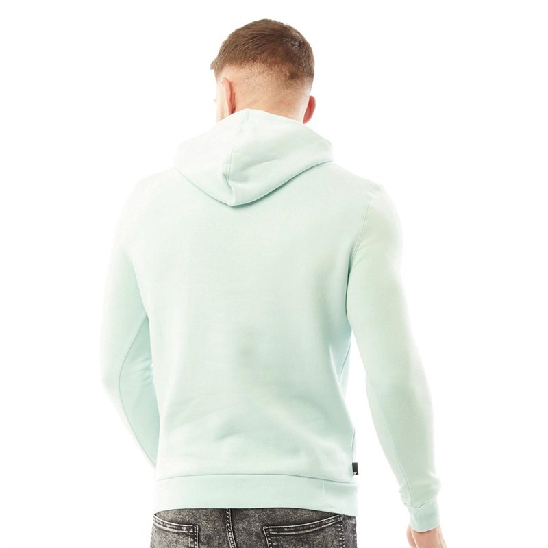 11 Degrees Mens Core Pullover Hoodie Glacier Green
