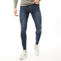 11 Degrees Jean Skinny Homme Bleu Moyen