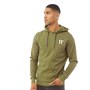 11 Degrees Sweats à Capuche Homme Vert Olive