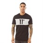11 Degrees Męskie T-shirty Czarny