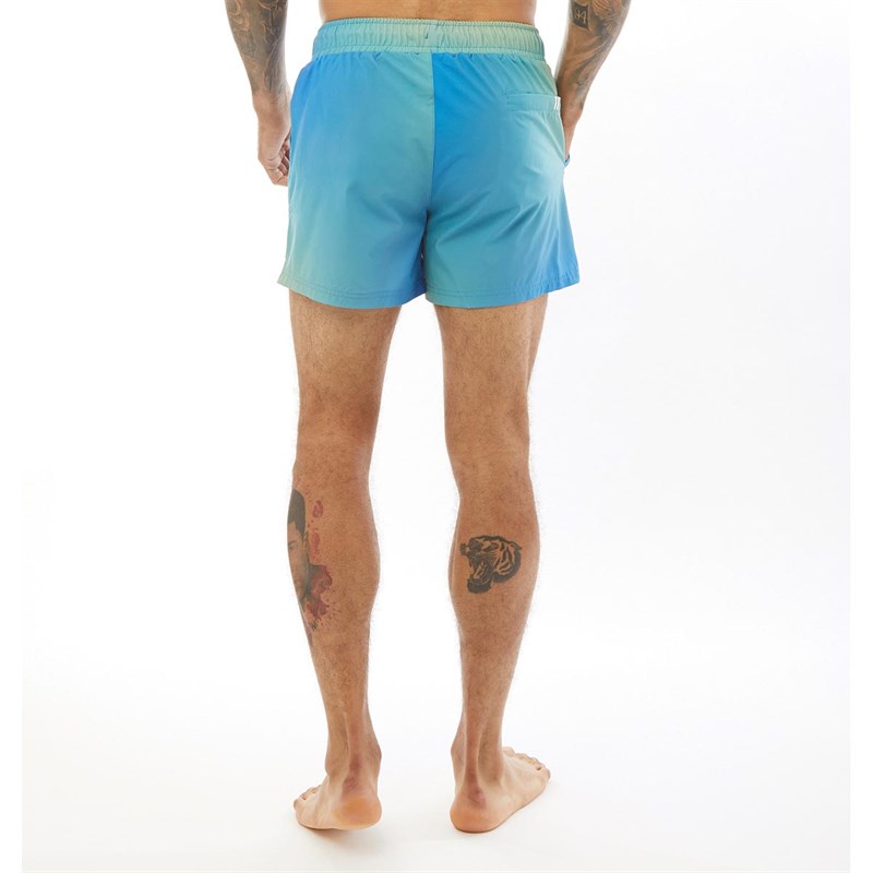 11 Degrees Heren Sun Burst Zwemshorts Multi