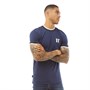 11 Degrees Mens Tipped Rib Ringer T-Shirt Navy