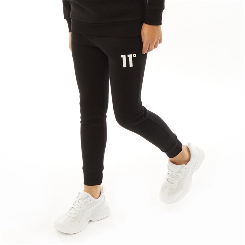 11 Degrees Boys Core Joggers Black