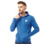 11 Degrees Mens Core Pullover Hoodie Skydiver Blue