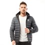11 Degrees Mens Space Jacket Anthracite/Black Fade