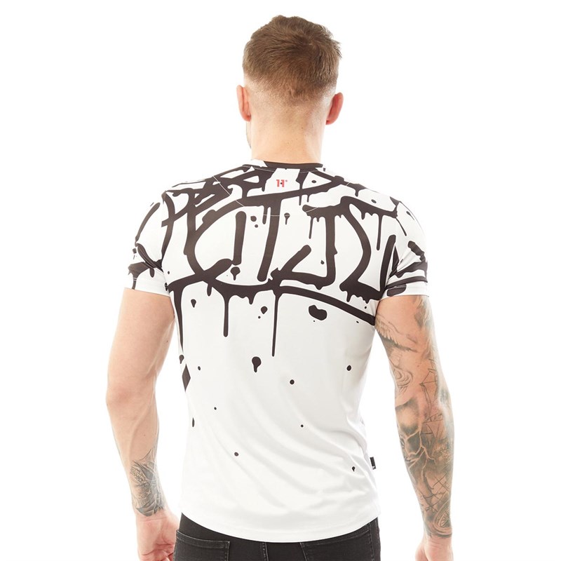 11 Degrees Mens Apollo Sub T-Shirt Black/White