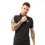 11 Degrees Mens Taped Polo Black