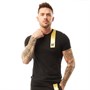 11 Degrees Mens Topaz Muscle Fit T-Shirt Black