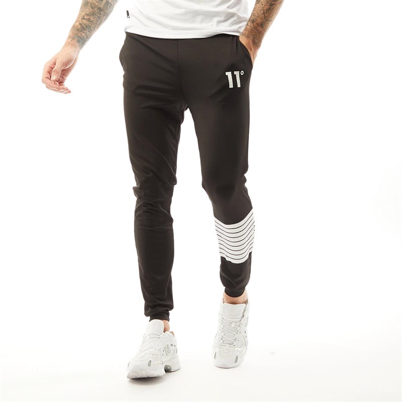 Mens skinny poly discount joggers