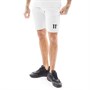 11 Degrees Mens Core Sweat Shorts Vapour Grey