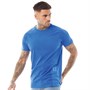 11 Degrees Mens Over Dyed T-Shirt Skydiver Blue