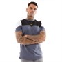 11 Degrees Herre Cut And Sew T-shirts Blå-Grå