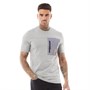 11 Degrees T-Shirts Contrast Homme Gris