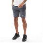 11 Degrees Short en Jersey Panel Tape Homme Gris Moyen
