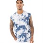 11 Degrees T-Shirts Dye Cut Off Homme Bleu Foncé