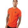 11 Degrees T-Shirts Core Muscle Fit Homme Orange