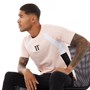 11 Degrees Męskie Cut And Sew Side Panel T-shirty Blady Różowy