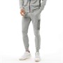 11 Degrees Mens Contrast Pocket Poly Track Pants Silver/Silver Reflective