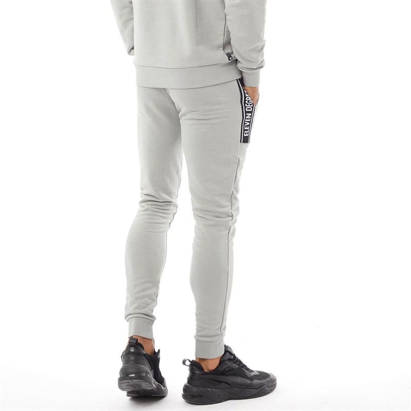 11 Degrees Herren Jogginghosen Grau