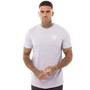 11 Degrees Mens Mucle Fit T-Shirt Pastel Lilac