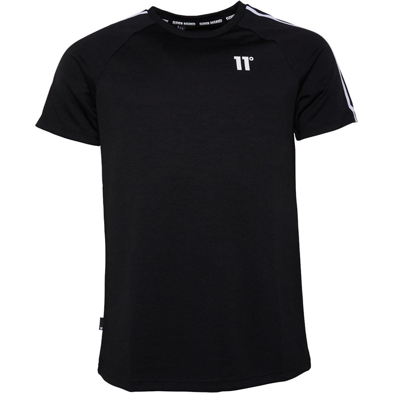 11 Degrees T-Shirts Homme Noir