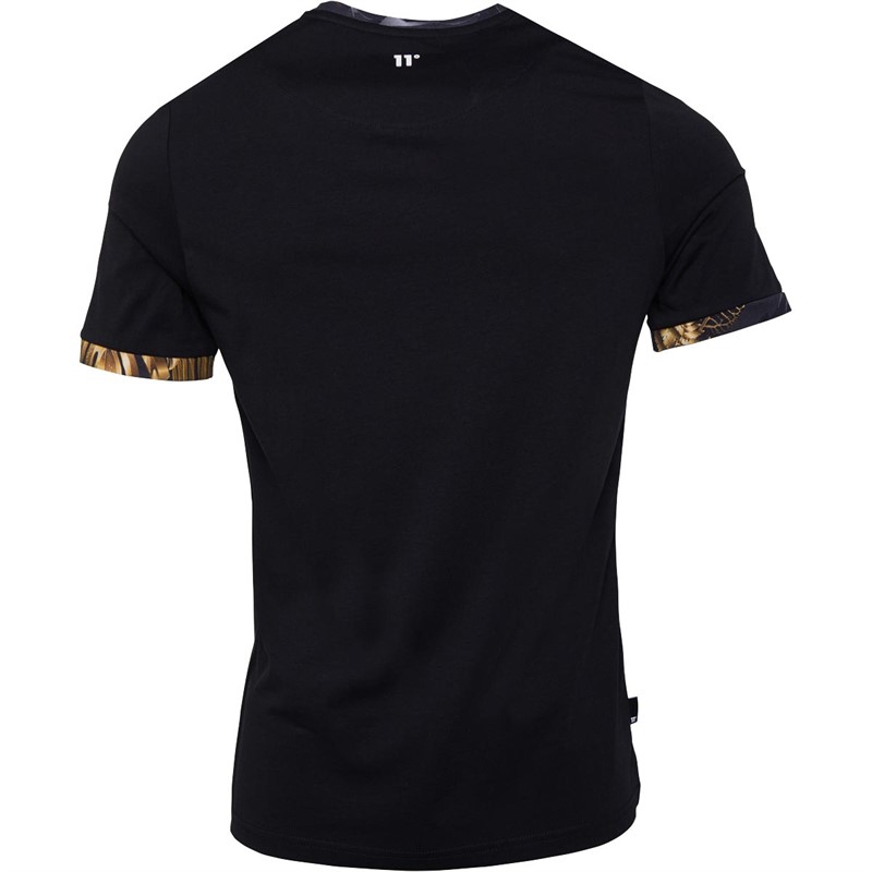 11 Degrees T-Shirts Homme Noir