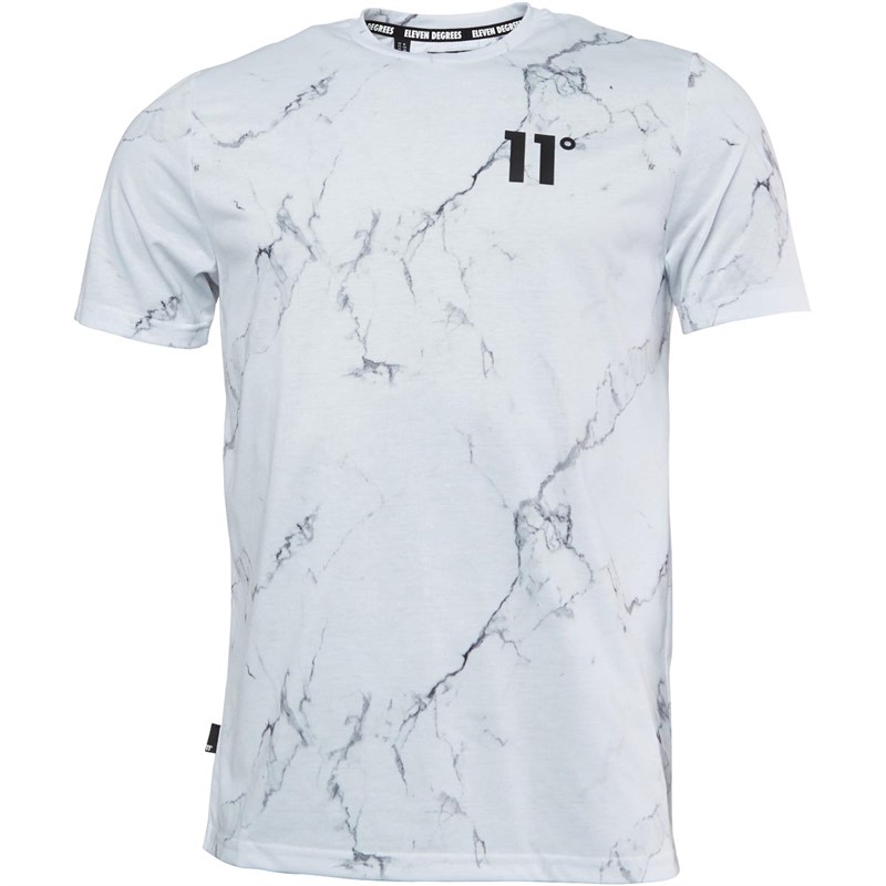 11 Degrees T-Shirts Homme Blanc