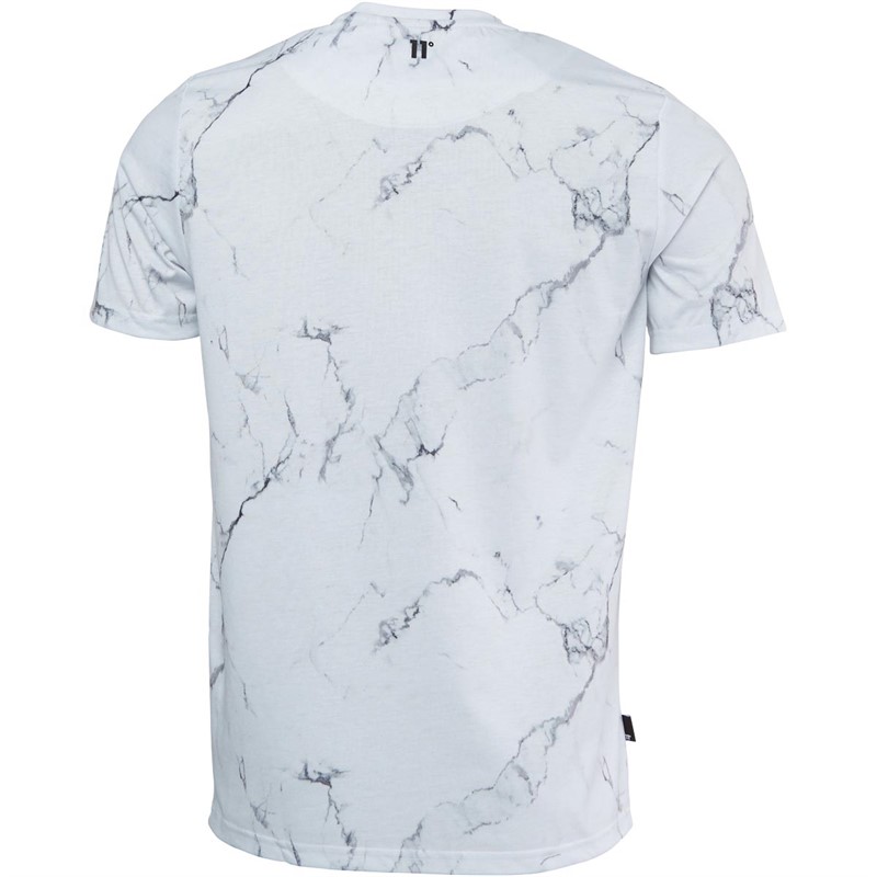 11 Degrees T-Shirts Homme Blanc