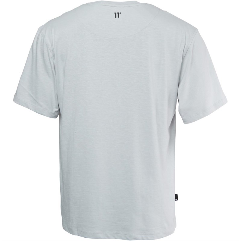 11 Degrees T-Shirts Homme Gris