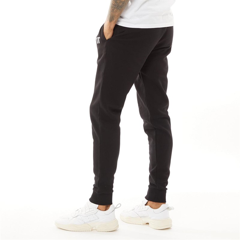 11 Degrees Pantalons de Jogging Homme Noir