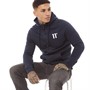 11 Degrees Mens Core Full Zip Hoodie Navy