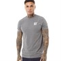 11 Degrees Mens Core T-Shirt Charcoal Marl