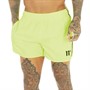 11 Degrees Mens Neon Micro Tape Swim Shorts Safety Yellow
