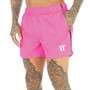 11 Degrees Mens Neon Micro Tape Swim Shorts Pink Glo
