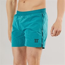 11 Degrees Mens Micro Taped Swim Shorts Kingfisher