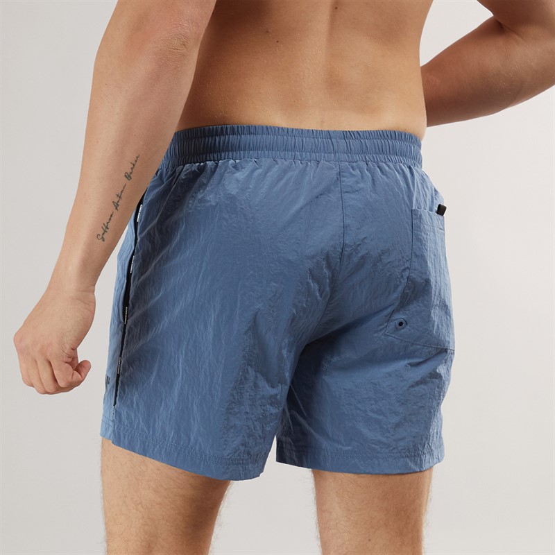 11 Degrees Mens Micro Taped Swim Shorts Iron