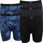 FREMONT & HARRIS Boys Callum Five Pack Boxers Navy/Blue Tie Dye/Black