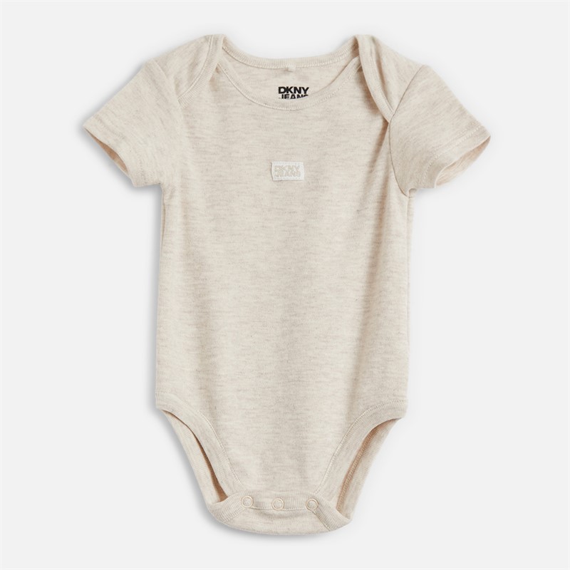 DKNY Jeans Infant Three Piece Babygrow Gift Set Multi